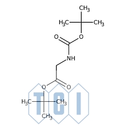 Ester tert-butylowy n-(tert-butoksykarbonylo)glicyny 98.0% [111652-20-1]
