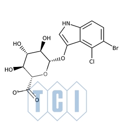 Sól cykloheksyloamoniowa 5-bromo-4-chloro-3-indolilo-ß-d-glukuronidu [do badań biochemicznych] 98.0% [114162-64-0]