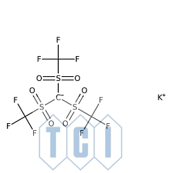 Tris(trifluorometanosulfonylo)metanek potasu 98.0% [114395-69-6]