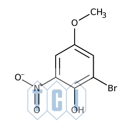 2-bromo-4-metoksy-6-nitrofenol 98.0% [115929-59-4]