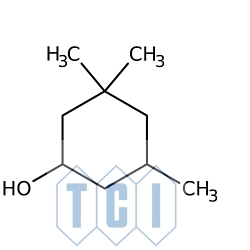 Cis-3,3,5-trimetylocykloheksanol (zawiera ok. 20% izomeru trans) 80.0% [116-02-9]