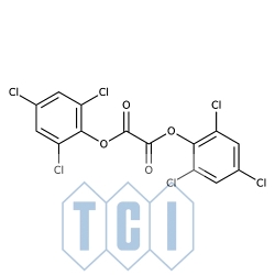 Bis(2,4,6-trichlorofenylo) szczawian [odczynnik chemiluminescencyjny do oznaczania związków fluorescencyjnych] 98.0% [1165-91-9]