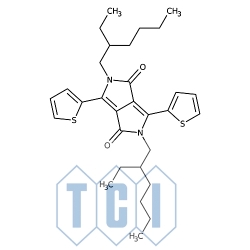 2,5-bis(2-etyloheksylo)-3,6-di(2-tienylo)-2,5-dihydropirolo[3,4-c]pirolo-1,4-dion 98.0% [1185885-86-2]