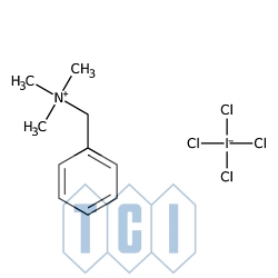 Tetrachlorojodan benzylotrimetyloamoniowy [odczynnik chlorujący] 95.0% [121309-88-4]