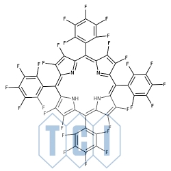 2,3,7,8,12,13,17,18-oktafluoro-5,10,15,20-tetrakis(pentafluorofenylo)porfiryna 98.0% [121399-88-0]