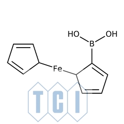Kwas ferrocenoboronowy (zawiera różne ilości bezwodnika) [cykliczny odczynnik borujący do gc/ms] 98.0% [12152-94-2]