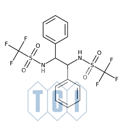 (r,r)-n,n'-bis(trifluorometanosulfonylo)-1,2-difenyloetylenodiamina 98.0% [121788-73-6]