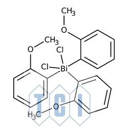 Dichlorek tris(2-metoksyfenylo)bizmutu 98.0% [121899-81-8]