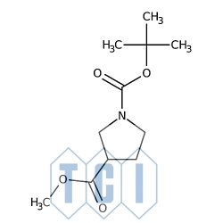 1-(tert-butoksykarbonylo)-3-pirolidynokarboksylan metylu 98.0% [122684-33-7]