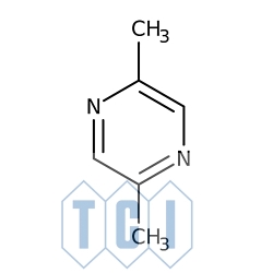 2,5-dimetylopirazyna (zawiera izomer 2,6) 80.0% [123-32-0]