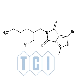 2,5-dibromo-n-(2-etyloheksylo)-3,4-tiofenodikarboksyimid 98.0% [1231160-83-0]