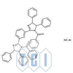 Bromo[[1,3-bis[(4s,5s)-1-benzoilo-4,5-difenylo-2-imidazolin-2-ylo]benzeno]pallad(ii)] [1242081-29-3]