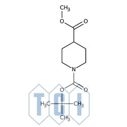 1-(tert-butoksykarbonylo)-4-piperydynokarboksylan metylu 98.0% [124443-68-1]