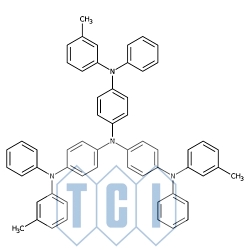 4,4',4''-tris[fenylo(m-tolilo)amino]trifenyloamina 98.0% [124729-98-2]