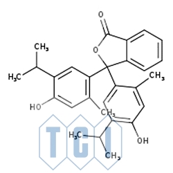Tymoloftaleina (0,1% w ok. 95% etanolu) [do oznaczania i miareczkowania ph] [125-20-2]