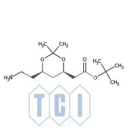 2-[(4r,6r)-6-(2-aminoetylo)-2,2-dimetylo-1,3-dioksan-4-ylo]octan tert-butylu 98.0% [125995-13-3]