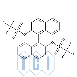 (r)-(-)-1,1'-binaftylo-2,2'-diyl bis(trifluorometanosulfonian) 96.0% [126613-06-7]