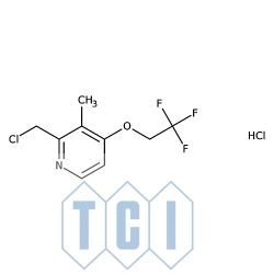 Chlorowodorek 2-(chlorometylo)-3-metylo-4-(2,2,2-trifluoroetoksy)pirydyny 98.0% [127337-60-4]