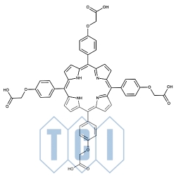 5,10,15,20-tetrakis(4-karboksymetyloksyfenylo)porfiryna 95.0% [127812-08-2]