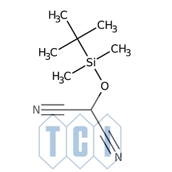 (tert-butylodimetylosililoksy)malononitryl 93.0% [128302-78-3]
