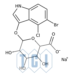 Sól sodowa 5-bromo-4-chloro-3-indolilo-ß-d-glukuronidu [do badań biochemicznych] 98.0% [129541-41-9]