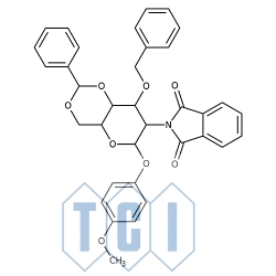 4-metoksyfenylo 3-o-benzylo-4,6-o-benzylideno-2-deoksy-2-ftalimido-ß-d-glukopiranozyd 98.0% [129575-88-8]