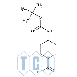 Kwas 4-(tert-butoksykarbonyloamino)cykloheksanokarboksylowy (mieszanina cis- i trans) 98.0% [130309-46-5]