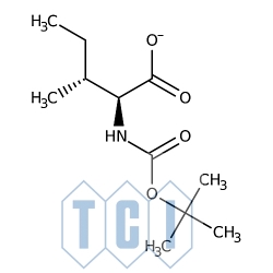 Półwodzian n-(tert-butoksykarbonylo)-l-izoleucyny 99.0% [13139-16-7]