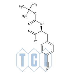 N-(tert-butoksykarbonylo)-4-cyjano-l-fenyloalanina 98.0% [131724-45-3]