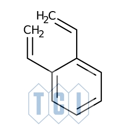 Diwinylobenzen (mieszanina m i p) (zawiera etylowinylobenzen, dietylobenzen) (stabilizowany tbc) 50.0% [1321-74-0]