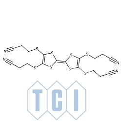 2,3,6,7-tetrakis(2-cyjanoetylotio)tetratiafulwalen 98.0% [132765-36-7]