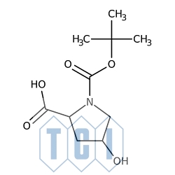 Cis-n-(tert-butoksykarbonylo)-4-hydroksy-d-prolina 98.0% [135042-12-5]