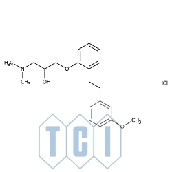 Chlorowodorek 1-(dimetyloamino)-3-[2-(3-metoksyfenetylo)fenoksy]-2-propanolu 98.0% [135261-74-4]