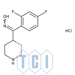 Chlorowodorek oksymu (2,4-difluorofenylo)-4-piperydylometanonu 98.0% [135634-18-3]