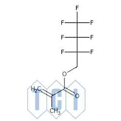 Metakrylan 2,2,3,3,4,4,4-heptafluorobutylu (stabilizowany mehq) 98.0% [13695-31-3]