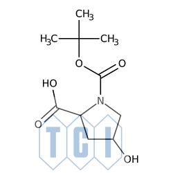 Trans-n-(tert-butoksykarbonylo)-4-hydroksy-l-prolina 98.0% [13726-69-7]