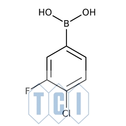 Kwas 4-chloro-3-fluorofenyloboronowy (zawiera różne ilości bezwodnika) [137504-86-0]