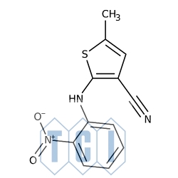 5-metylo-2-(2-nitroanilino)-3-tiofenokarbonitryl 97.0% [138564-59-7]