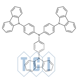 4,4',4''-tri-9-karbazolilotrifenyloamina (oczyszczona metodą sublimacji) 99.0% [139092-78-7]