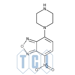 Nbd-pz (=4-nitro-7-piperazyno-2,1,3-benzoksadiazol) [do znakowania hplc] 98.0% [139332-66-4]