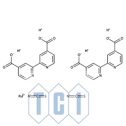 Bis(izotiocyjaniano)bis(2,2'-bipirydylo-4,4'-dikarboksylano)ruten(ii) 85.0% [141460-19-7]