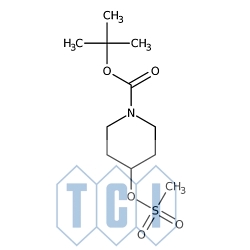 1-(tert-butoksykarbonylo)-4-(metanosulfonyloksy)piperydyna 98.0% [141699-59-4]