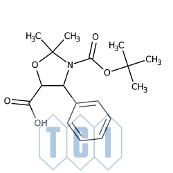 Kwas (4s,5r)-3-(tert-butoksykarbonylo)-2,2-dimetylo-4-fenylo-1,3-oksazolidyno-5-karboksylowy 98.0% [143527-70-2]