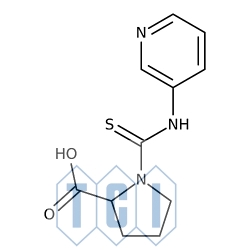 Kwas (r)-1-(3-pirydylotiokarbamoilo)pirolidyno-2-karboksylowy 98.0% [1443438-29-6]