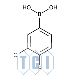 Kwas 3-chloro-4-fluorofenyloboronowy (zawiera różne ilości bezwodnika) [144432-85-9]
