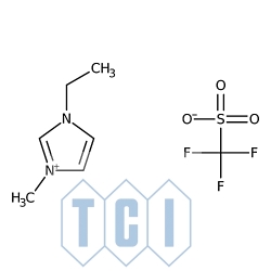 Trifluorometanosulfonian 1-etylo-3-metyloimidazoliowy 98.0% [145022-44-2]