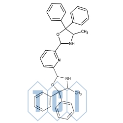2,6-bis[(2s,4s)-4-metylo-5,5-difenylooksazolidyn-2-ylo]pirydyna [1450841-25-4]
