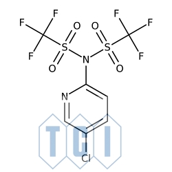 2-[n,n-bis(trifluorometanosulfonylo)amino]-5-chloropirydyna [odczynnik tryflujący] 96.0% [145100-51-2]