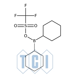Dicykloheksylo(trifluorometanosulfonyloksy)boran 95.0%(NMR) [145412-54-0]