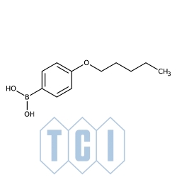 Kwas 4-pentyloksyfenyloboronowy (zawiera różne ilości bezwodnika) [146449-90-3]